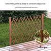 Anticorrosive Wooden Garden Fence: Outdoor, Courtyard Railing, Flower Stand & Climbing Frame