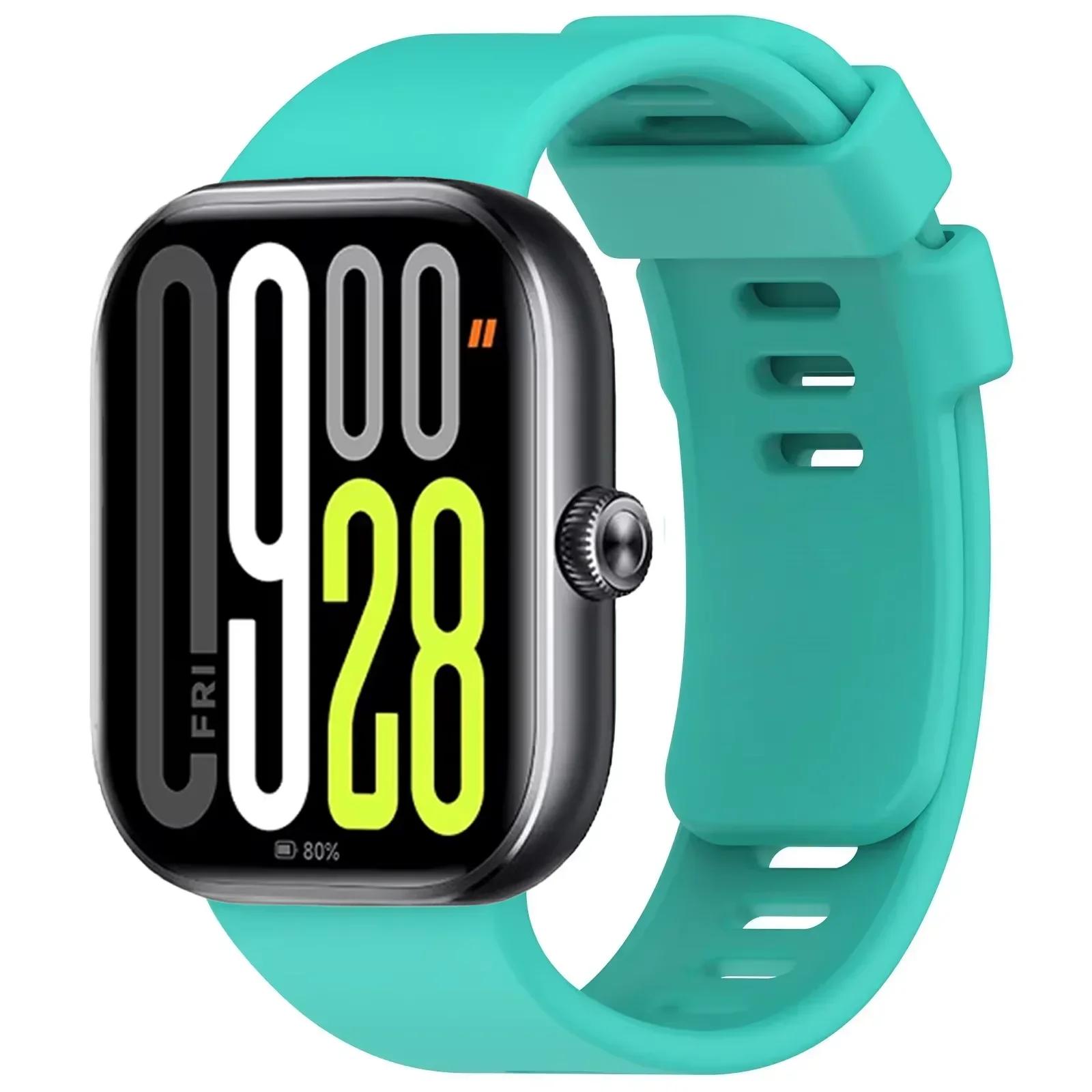 

Original Silicone Strap For Redmi watch 4 5 6 Sports Wristband For Xiaomi Band 9 8 Pro Belt Bracelet Band Watchband Accessories Redmi Watch 4-5-6 чирковый