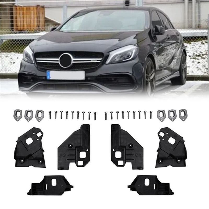 Durable-Headlight Repair Bracket Mount Kits A1768200114 A1768200214 For A Class W176 2013-2017 A 180 A200