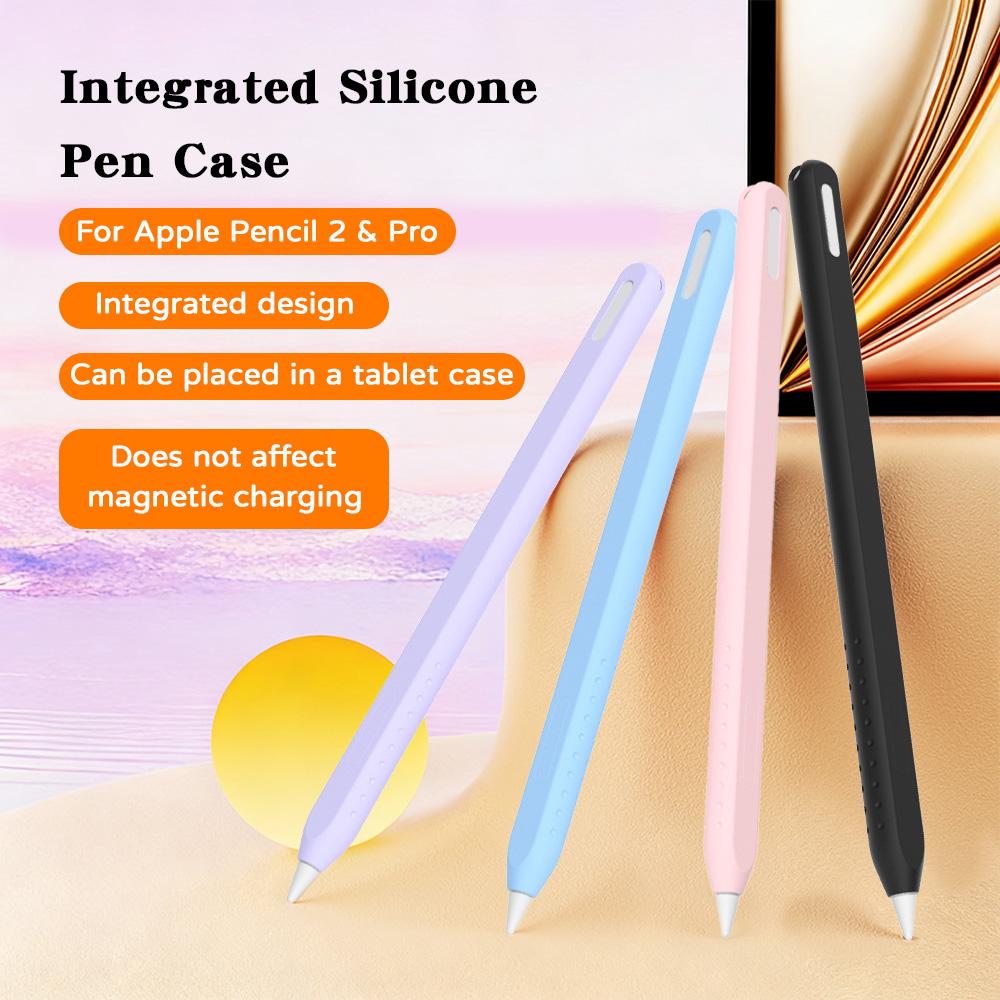 Silicone Protective Sleeve For Pencil Pro Case For Pencil 2 2nd Generation USB-C Stylus Sleeve Tablet Accessories
