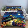 Great Wall under moon. Bedding sets Duvet cover sets Duvet covers Pillowcases(1 * Duvet Cover 2 * Pillowcases without duvet insert)