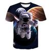 Abbigliamento da Astronauta per Bambini Magliette Costume Stampa 3D Ragazze Ragazzi Bambini T-Shirt Maniche Corte per Neonato Top Magliette Vestiti
