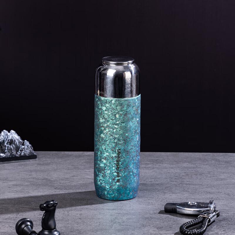 Men Da Shi Pure Titanium Insulated Tea Tumbler