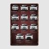 Lancer Evolution Heritage V2 Spec Classic Car Metal Poster Sign Bar Garage Club Custom Pub Wall Decor Tin Room Decor Home Decor