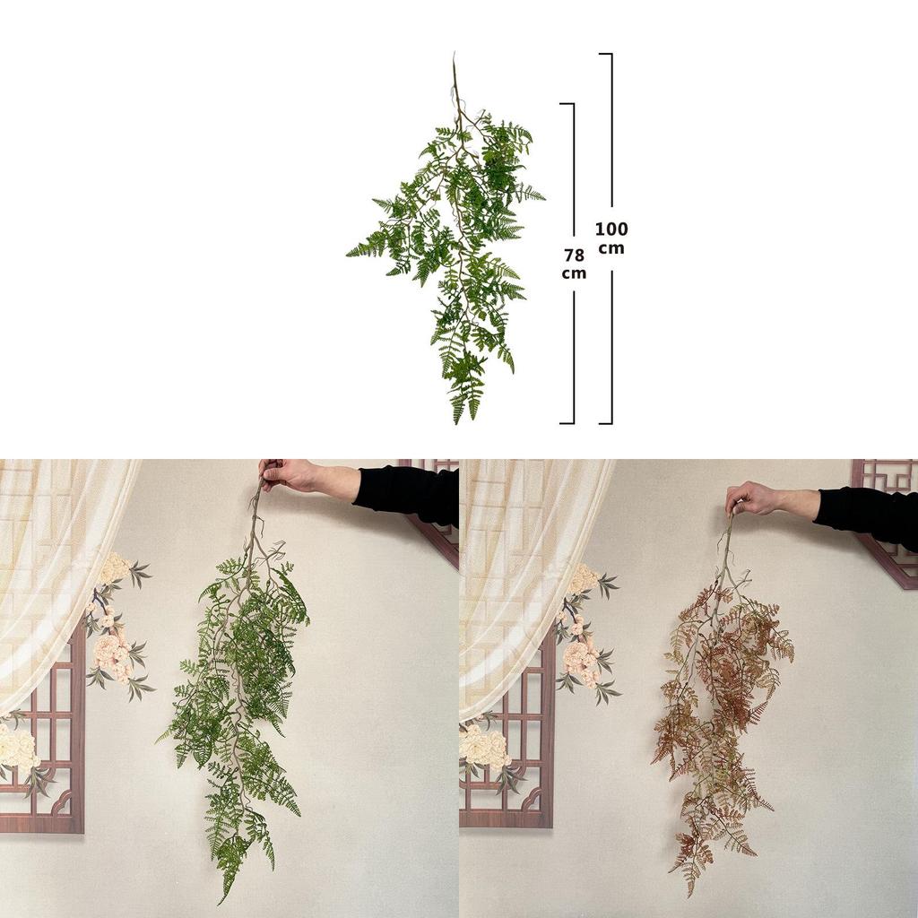 Artificial Green Plant With Fern Leaves For Wedding Decor And Home Styling