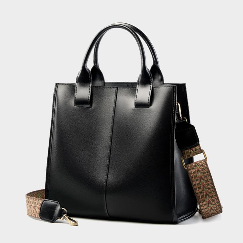 Genuine Leather Women's Shoulder Bag Luxury Designer Women Crossbody Bucket Bags High Quality Cowhide Handbags 2925