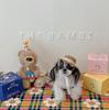 Katze Haustier Hund Hut Kleiner Hund Teddybär Sonnenschutzhut Ländlicher Stil Dekoration Foto Kopfschmuck Niedlicher Sonnenschirmhut Hunde Zubehör
