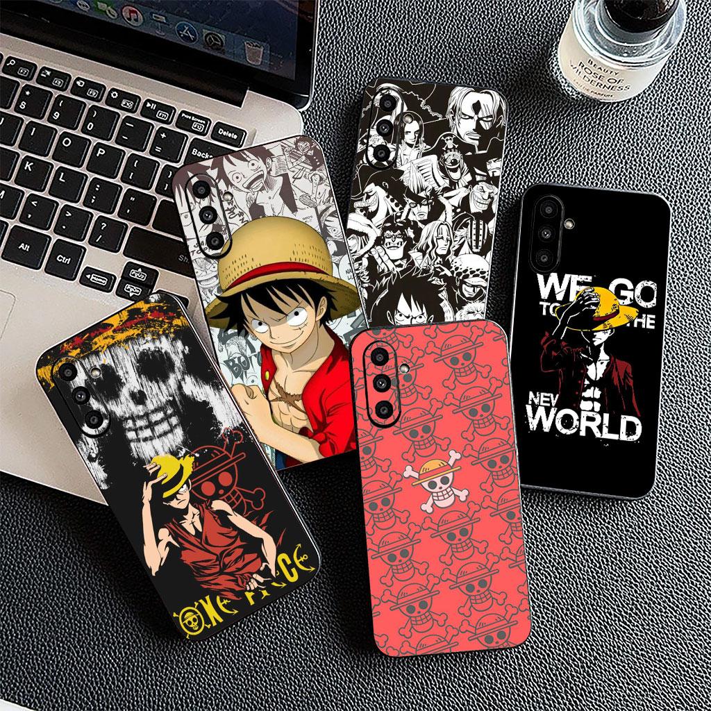 One Luffy Pieces Silicone Phone Cover for Apple iPhone 17 Air 12 13 Pro Max Mini ProMax 7 + 8 Plus Soft Case