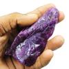 Rough 53.80 Ct Natural Earth Mined CERTIFIED Loose Gemstone Purple Sapphire