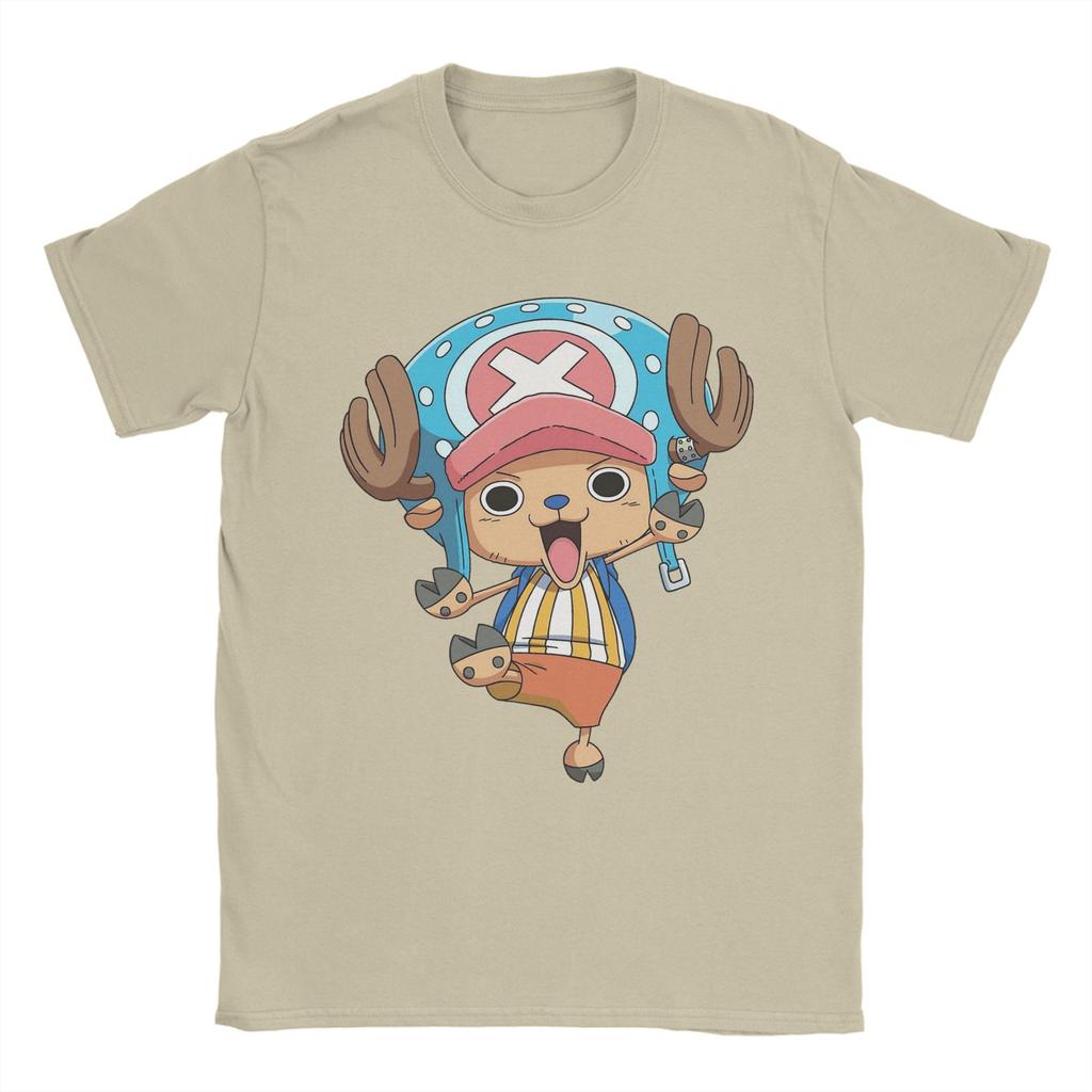 Tony Tony Chopper One Piece Cotton Candy Lover Unisex Womens T Shirts Tees Short Sleeve TShirts 100 Cotton Plus Size Clothing