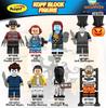 Halloween Pumpkin Zombie Minifigure Building Blocks Toy Set KF6175 6176 PG8171 PG8174.