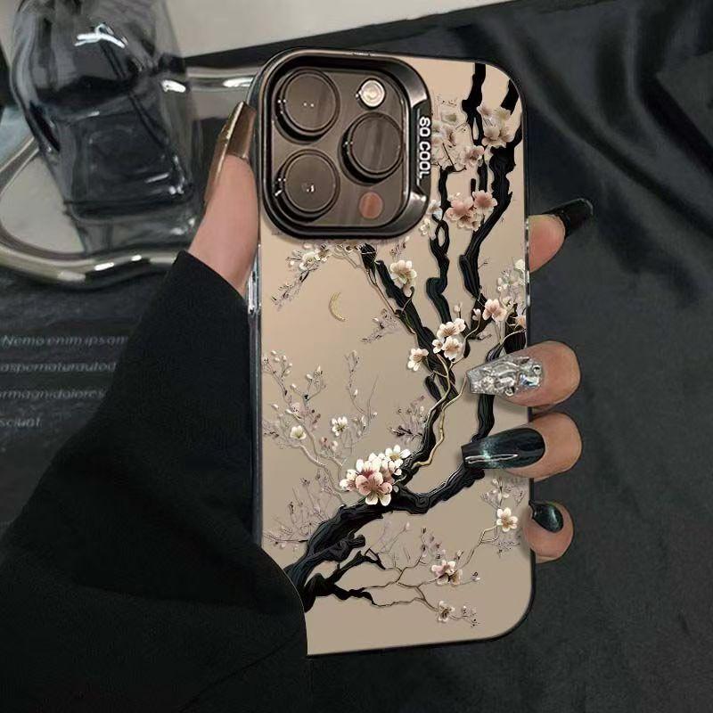 Colored Silver Shell Suitable for Apple 16 15 14pro Mobile Phone Case 15promax13 12 11X