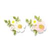 Sparkling Crystal Daisy Flower Brooch Elegant Rhinestones Decoration Jewelry Gift For Women Dress Coat Accessories