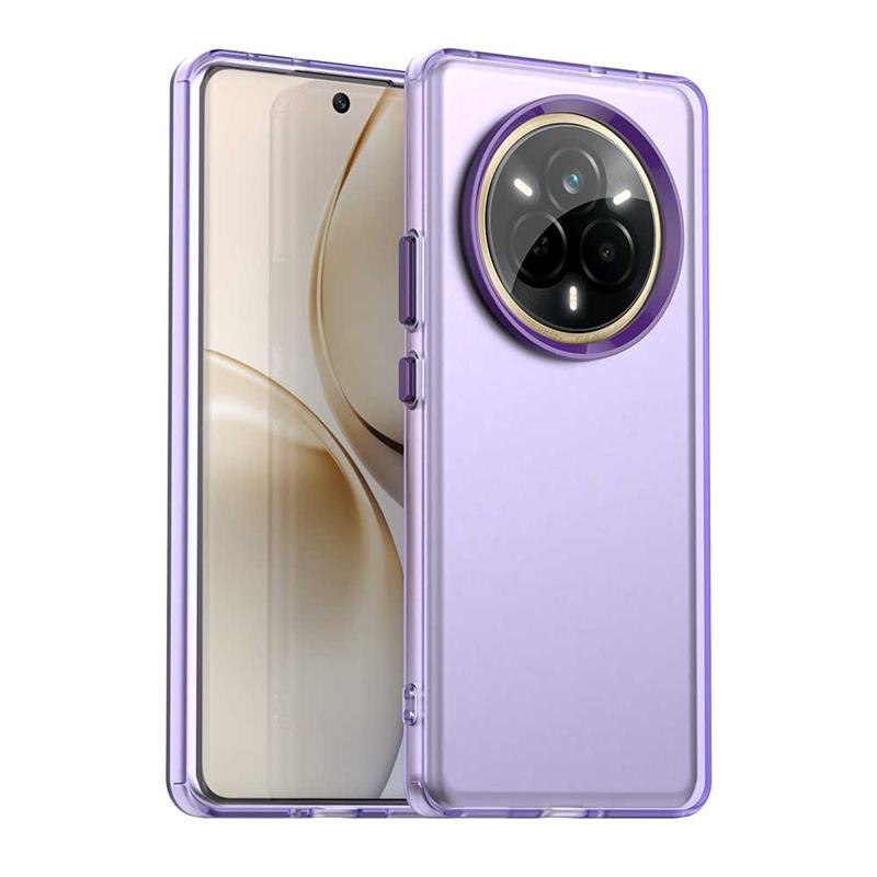 Anti-Drop Candy Color Case For Realme 14 Pro Matte Transparent Back Case Realme 14 Pro Plus 14 Pro+ Cover For Realme 14 Pro Case