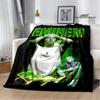 Eminem Hip -hop Singer Printing Blanket Warm Blanket Flannel Blanket Picnic Blanket Blankets for Beds Birthday Gift