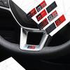 3D Auto Metal GR Sport Badge Car Steering Wheel Emblem Sticker LOGO Decor For GR Corolla ERTFGH6 CHR Camry Prius Supra Yaris RAV4