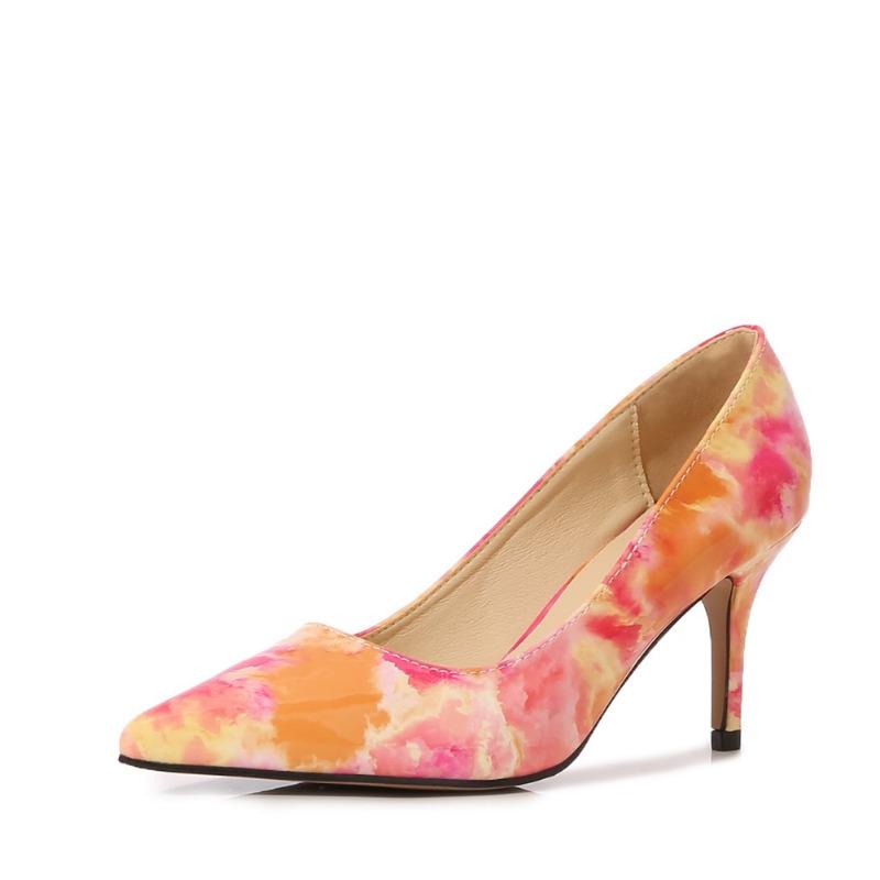 

Торговый центр красочные туфли на высоком каблуке невеста одинарные туфли женские для показа он свадебные туфли туфли для подружки невесты туфли на высоком каблуке 38 розовый