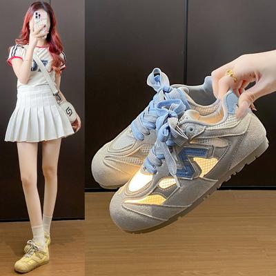 2025 Little White Shoes Women's Summer New Korean Version Ins Student Casual Shoes Sports Versatile Board Shoes Street Shot YSA02