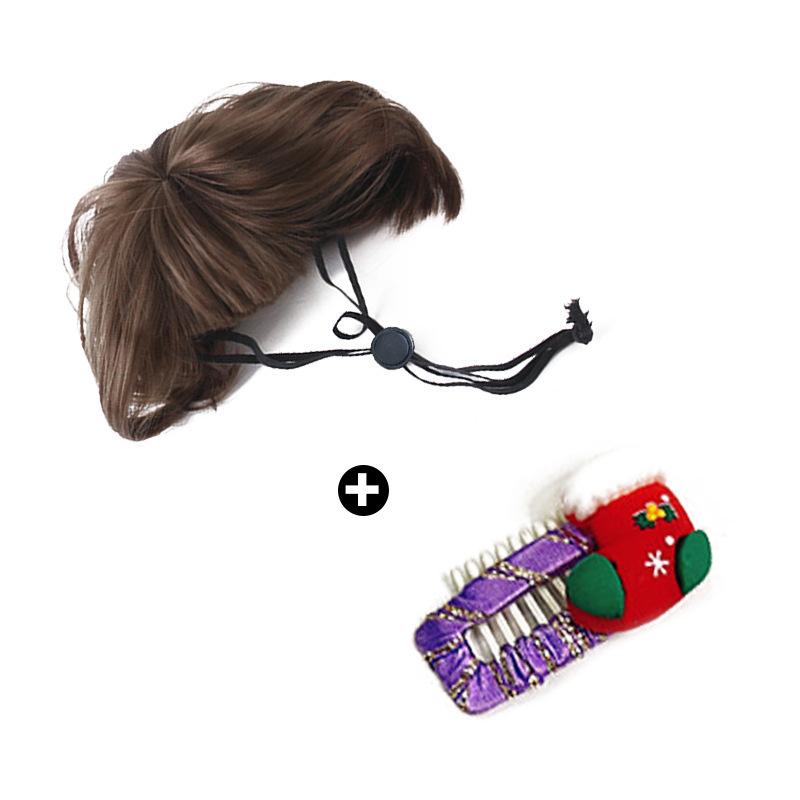 

Christmas Pet Charming Costumes Featuring Cute Bobblehead Hair Clips Scarves And Colour 5