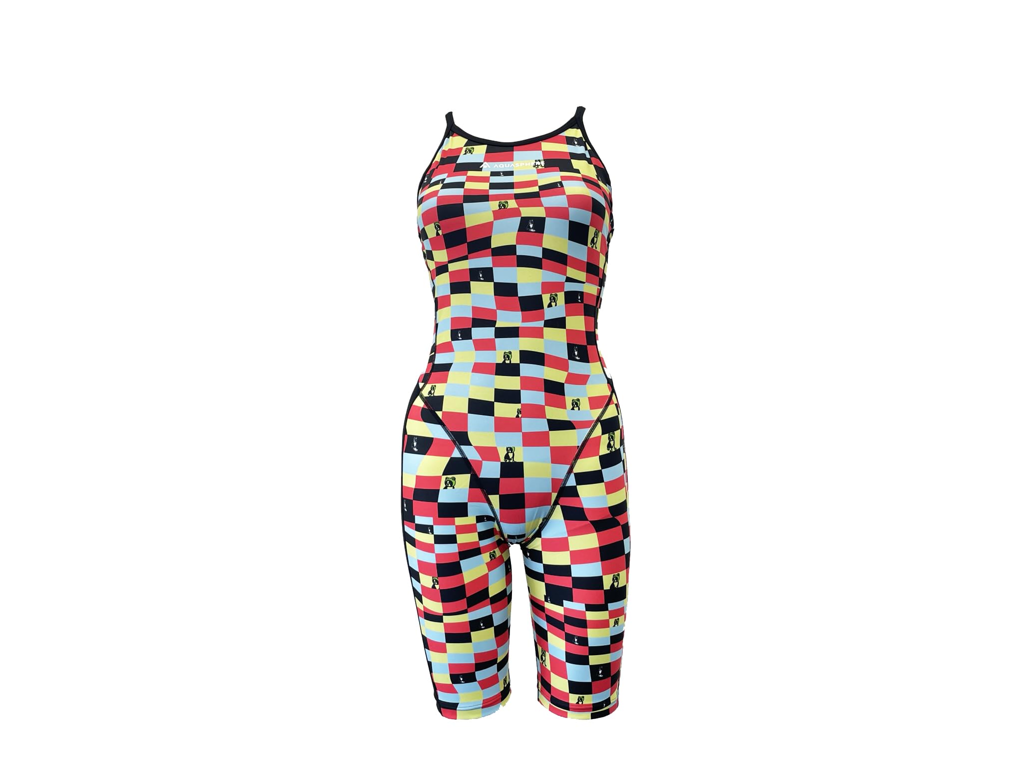 

Слитный купальник Swim Junkie [Aqua Sphere] женский желтый/красный