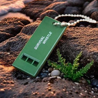 Triple Frequency Survival Whistle: Outdoor Lifesaving, High-Pitch Disaster Relief Tool for Earthquakes and Emergencies.