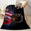 Atletico Madrid Player Blanket Soft Warm Cozy Great for Sofa Bed Office Four Seasons Multipurpose Playful Design