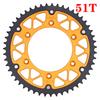 45T - 52T Motorcycle Rear Sprocket Chain Wheel For LC-4 640 Adventure Enduro 660 Rally Factory Replica SM 690 LC4 690R