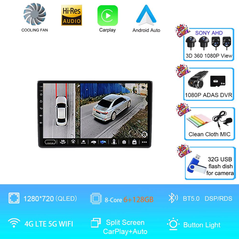 Android 14 For Wuling Hongguang 2025 Car Radio Wireless Carplay Multimedia GPS Player Head Unit No 2 Din 2din Dvd