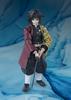 TAMASHII NATIONS Demon Kimetsu no Yaiba Giyu Tomioka approximately 150mm painted movable figure S.H.Figuarts Slayer PVC&ABS