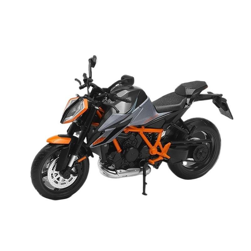 

1/12 KTM 1290 Super DUKE R Alloy Sports Motorcycle Model Diecasts Street Track Racing Motorcycle Model Simulation Kids Toys Gift серый