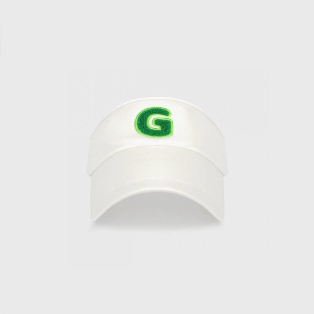 

Goxo Lovely Fit Visor White Jibukl Embroidery Single option