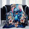 1pz Coperta con Stampa Stitch - Morbida, Coperta per Tutte le Stagioni per Soggiorno, Camera da Letto, Regalo Personalizzato con Adorabile Design Cartoon