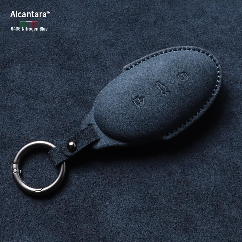 Advanced Suede Key Case for Feifan Auto R7 & F7 with Full Coverage and Big Screen Protection