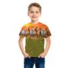 T-Shirts for Children 3d Print Animal Horse T Shirt Short Sleeve Tops Kids Clothes Summer Outdoor Clothes Boy Girl Clothing