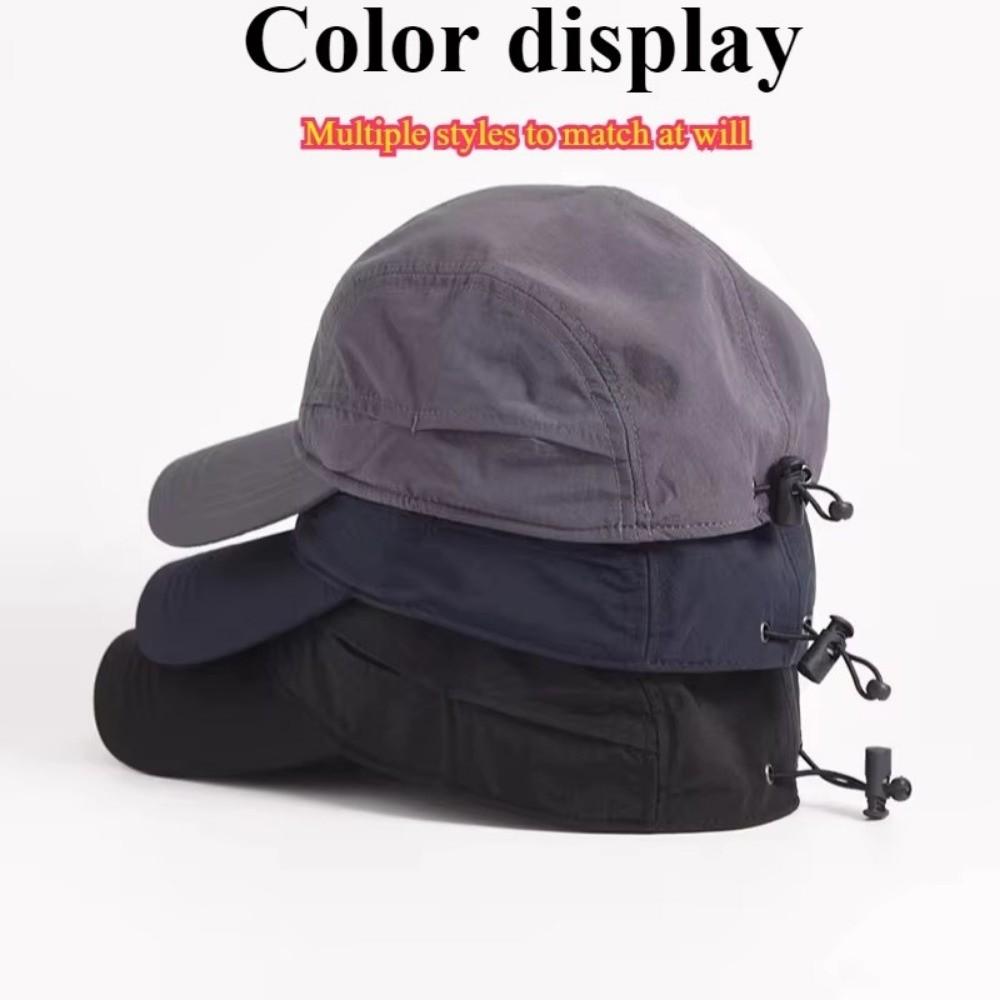 Vintage Big Size Baseball Caps Quick Drying Light Thin Sports Hat Solid Color Adjustable Trucker Cap Snapback Hats