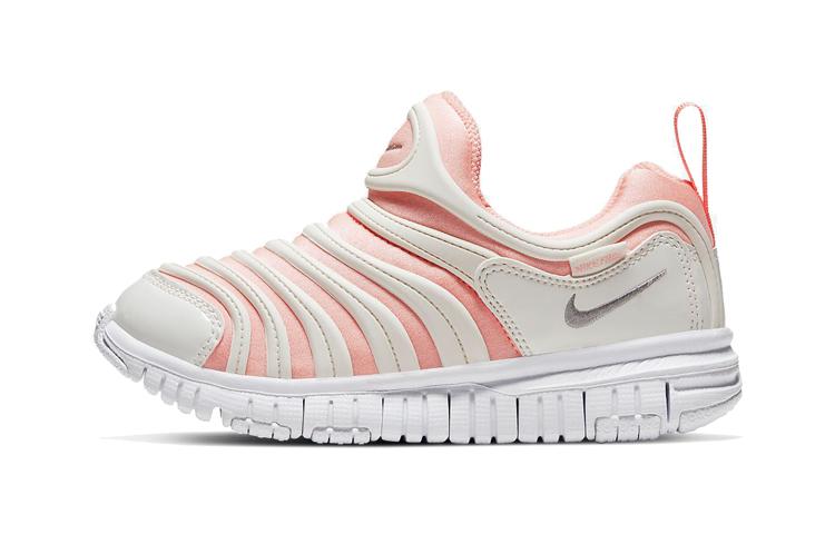 

Nike Dynamo Free Comfortable Abrasion Resistant Low top Kids Lifestyle Shoes Bleached Coral Red CQ5417-601 12C
