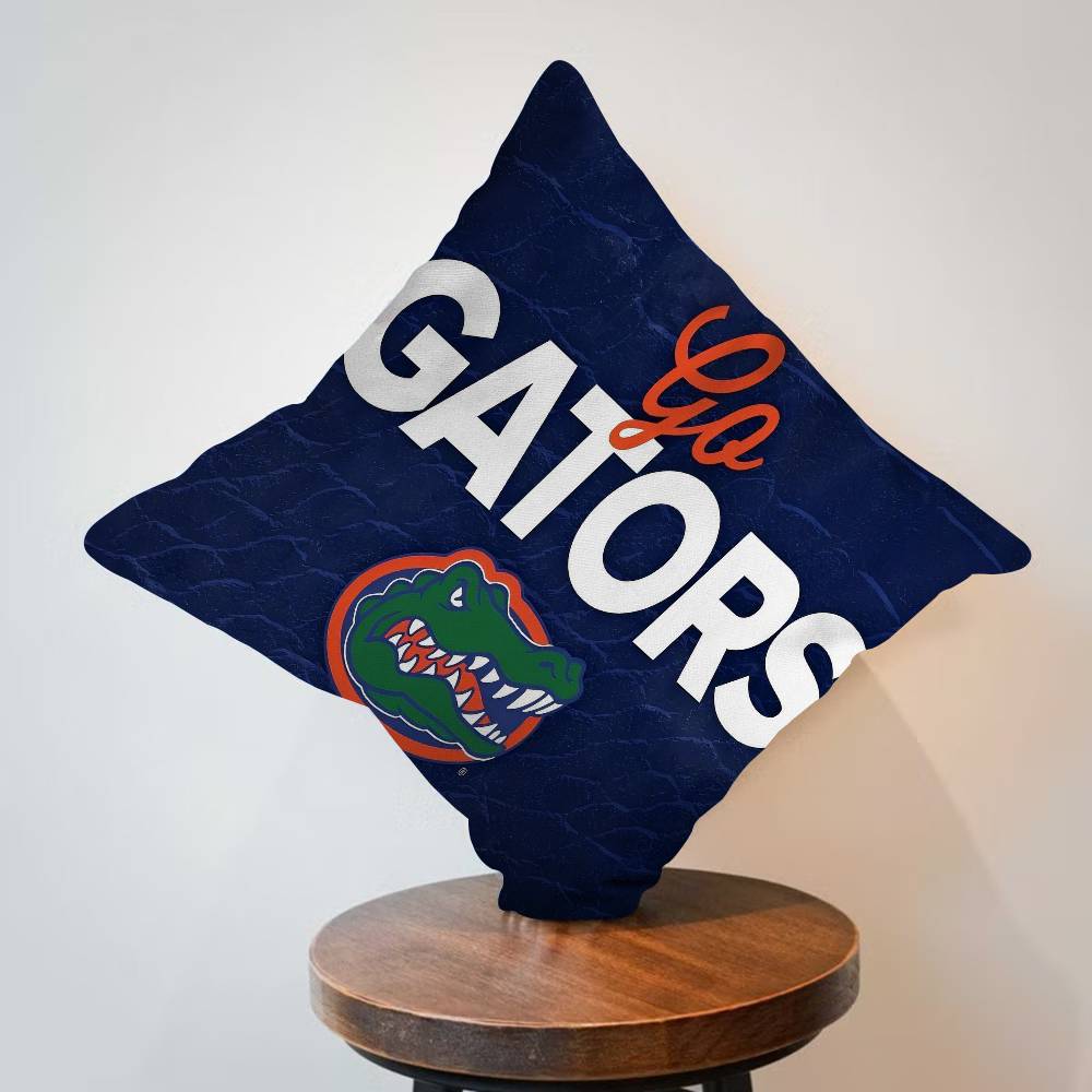 F-Florida G-Gator Cushion Cover Car Throw Pillow Case For Sofa Car Christmas Gift 40X40Cm 45X45Cm