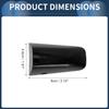 Front Left Door Handle Cover for Land Rover Range Rover 2011-2019 No.LR048299 ABS Black, 1 Pc
