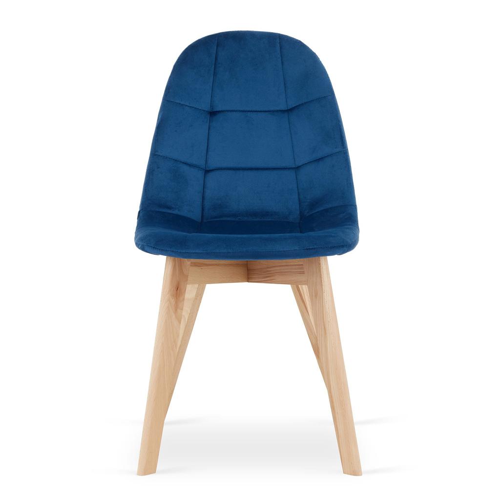 BORA Chair - Navy Blue Velvet X 2