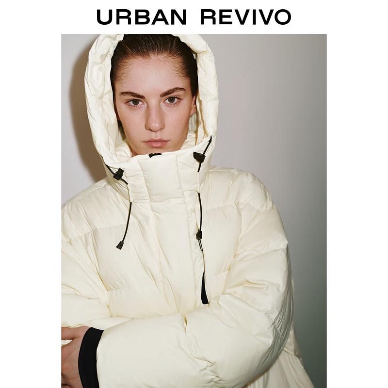 UR Women's Hooded Drawstring Down Jacket
