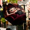 Betty Boop Print Umbrella Automatic Opening/ Closing - Portable Foldable Design - Daily Use for Travel/Outdoor - Gift for Birthday