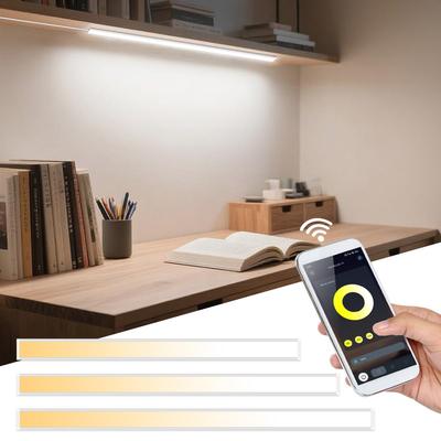 48CM Akıllı CCT 2700K-6500K Kısılabilir LED Masa Lambası Tüp Lamba Bluetooth Uygulaması Uzaktan Kumandalı Bar Işığı Ev İçin