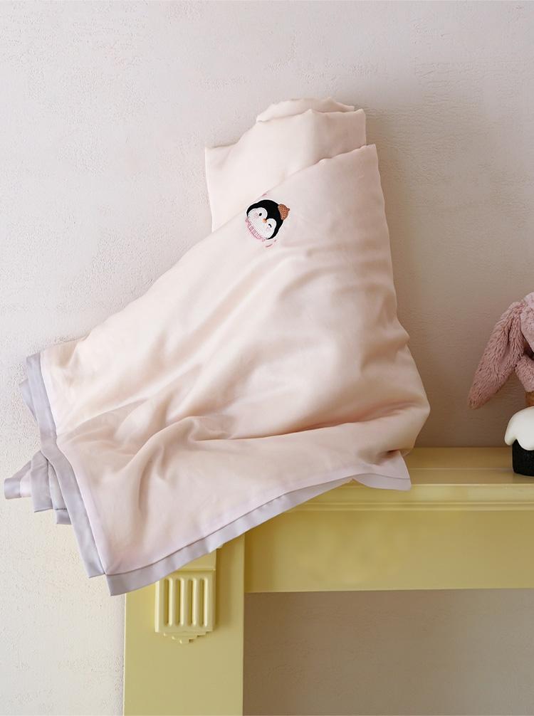 Cute Embroidered Lyocell Tencel Soy Fiber Washable Machine Washable Summer Cool Quilt - Party
