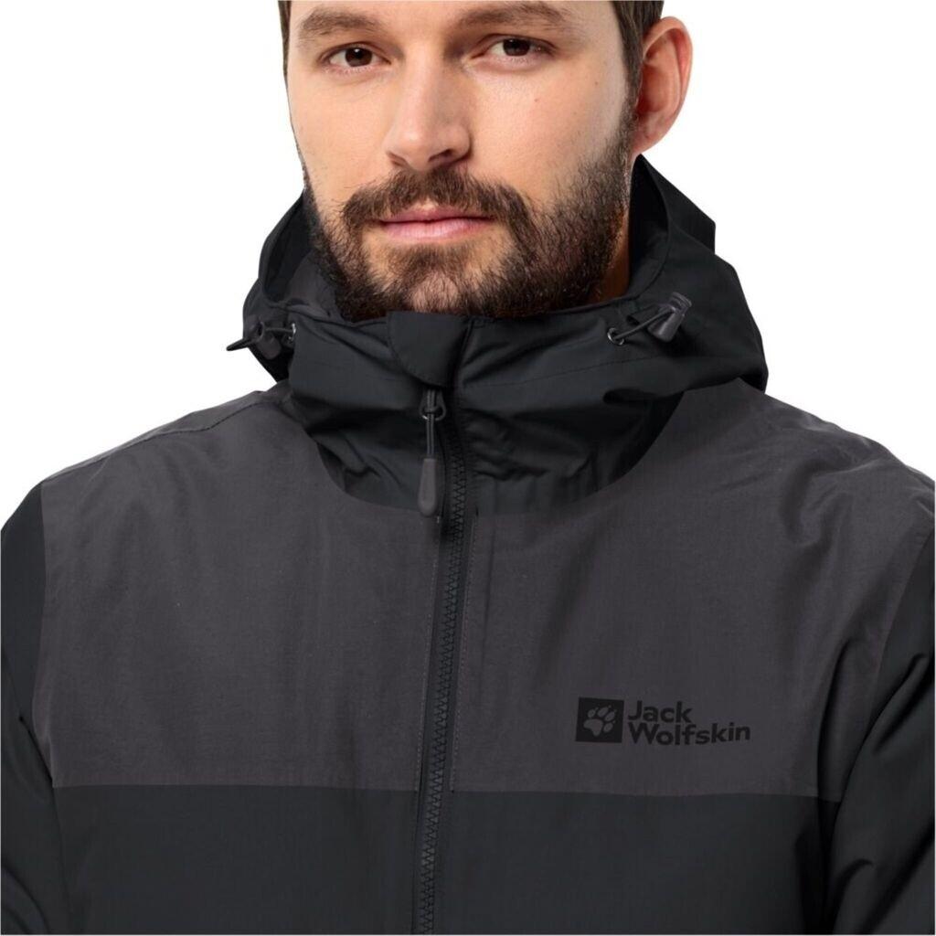 Куртка Jack Wolfskin Jasper Ins Jkt M черный