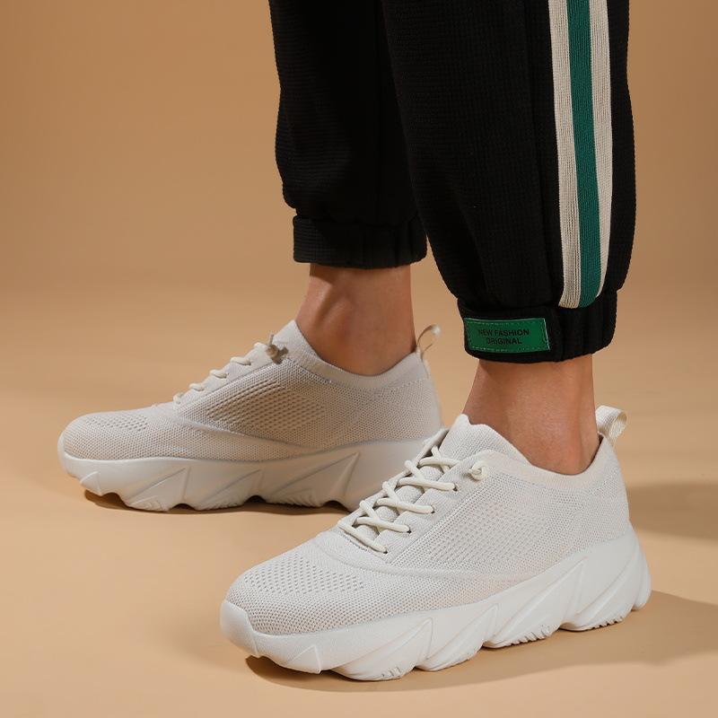 New men's and women's shoes classic walking shoes couple sports running shoes soft sole low top lightweight mesh shoes casual shoes