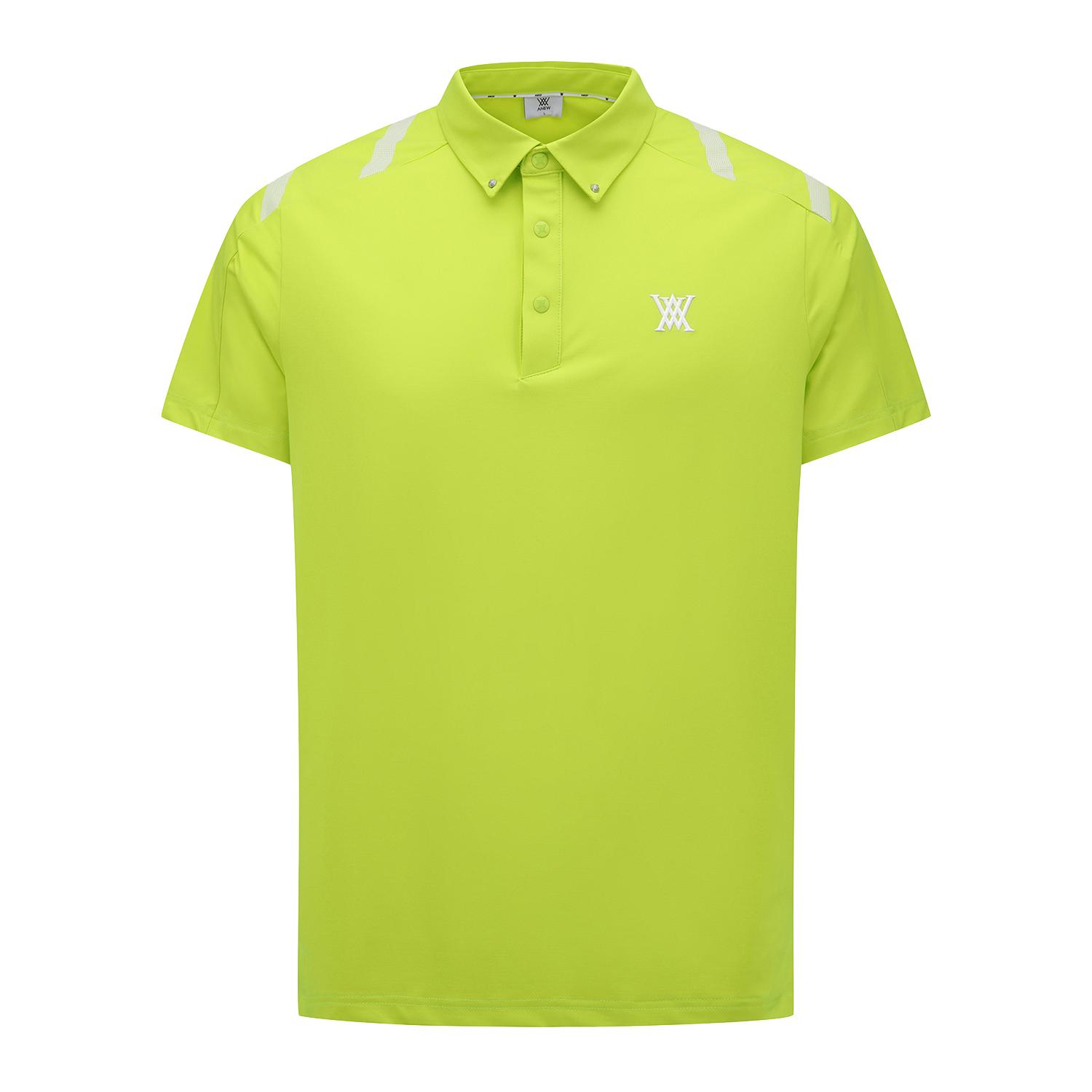 Мужская короткая футболка Anew Golf с узором из ледяных точек_Li L