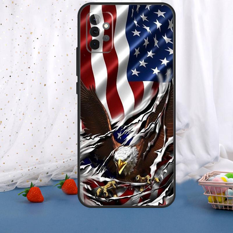 Flag American USA Flag For Samsung Galaxy A55 A35 A05 A52 A32 A22 A54 A14 A16 A26 A36 A56 A06 A15 A53 A33 A13 Case