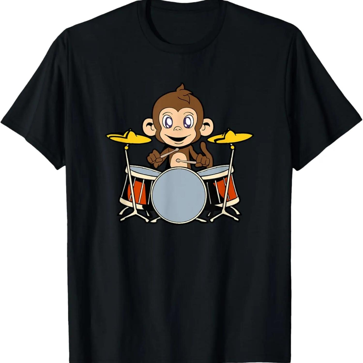 I Might Look Like I m Listening But I m Playing drum t-shirt T-Shirt S чёрный