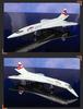 Kaiwei 1:168 Concorde Supersonic Passenger Jet Model with Sound and Light.