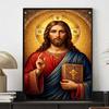 Diamond Painting Set  DIY 5D Full Diamond Religious Jesus Christ Crafts for Home Wall Decoration